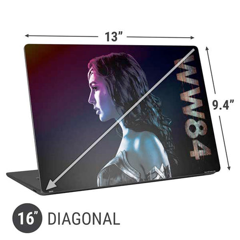 Wonder Woman 1984 (2020) Side Profile Universal Laptop 16in (13 x 9.4in) Skin